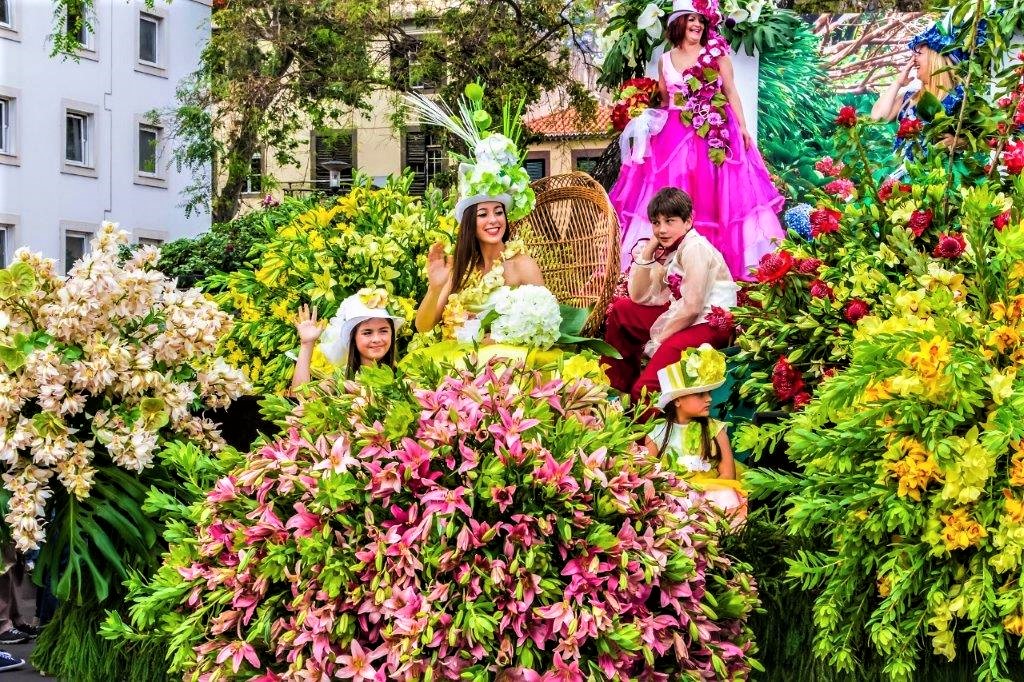 Festivalul Florilor în Insula Madeira